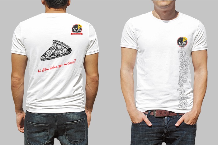 Rotto Pizzeria T-shirt Tasarım