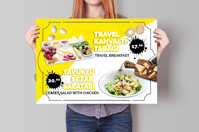 Travel Cafe Poster